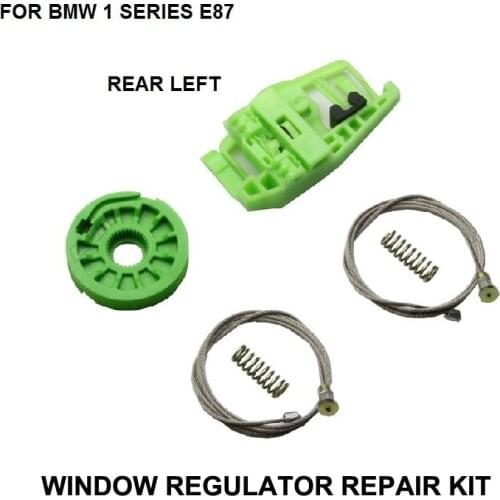 CAR WINDOW KIT FOR BMW 1 SERIES E87 WINDOW REGULATOR REPAIR KIT REAR LEFT 2003-2013