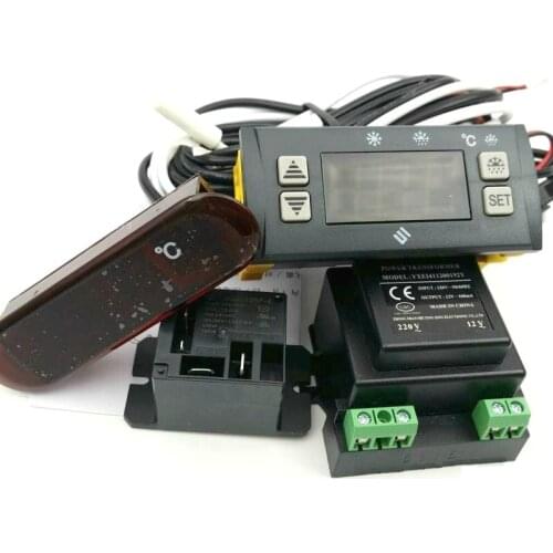 SF-212S Commercial Fridge Digital Controller Defrost Dual Displays Freezer