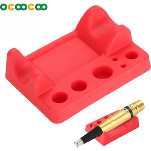 Silicone Tattoo Tool Holder Microblading Pigment Ink Cup Tattoo Pen Stand Makeup Tattoo Accessories Permanent Makeup Tool