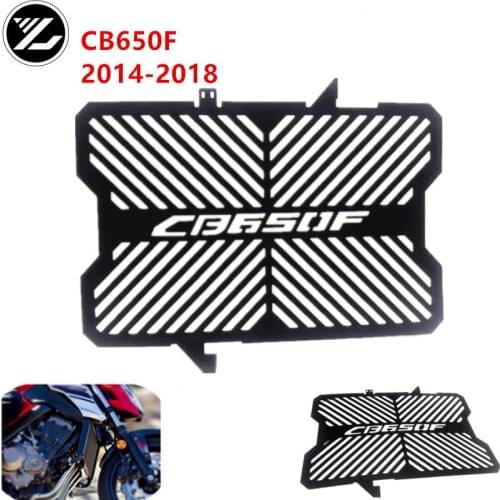 For honda cb650f Motorcycle Radiator Guard Stainless Steel Grille Protector Bezel Cover For honda CB650F 2014 2015 2016 2017 18