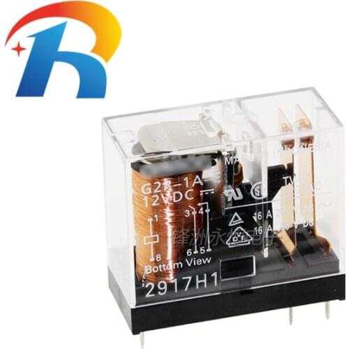 100% New origina OMRON RELAY G2R-1A-E-12VDC G2R-1A-E 12V DC 16A 6PIN power relay