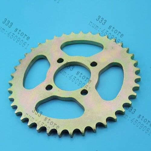 520 58mm 37 Tooth Rear Chain Sprocket for ATVs Quad 4 Wheeler Go Kart Motorcycle Motor Chinese Pit Dirt Bike
