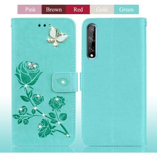 For Huawei Y8P Case 6.3" Soft Rose Flower Phone Cover Huawei P Smart S Back Huawei Honor 30i y 8P Bumper Funda Shell Case