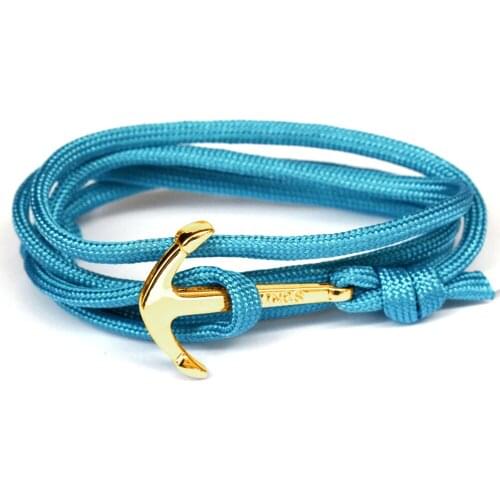 CUTEECO New Arrival Summer Style Red Rope Anchor Bracelet 2019 Popular Bracelets for Women Men Jewelry