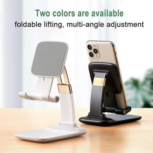 2021 New Adjustable Mobile Phone Stand Holder Bends Portable Telescopic Tablet Bracket Foldable Phone Stand Desk For IPhone IPad