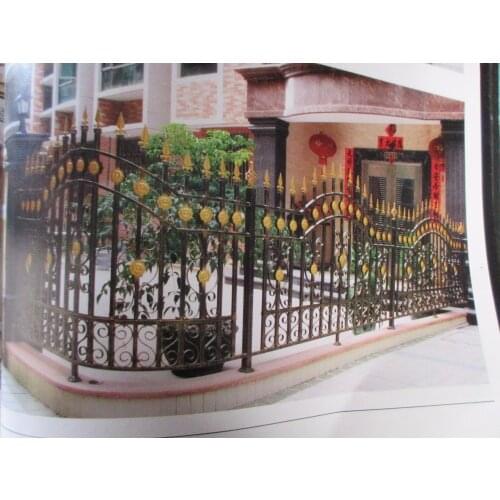 How Much Iron Fencing Material I Need How do you care for a wrought iron fence Wrought iron fencing recap