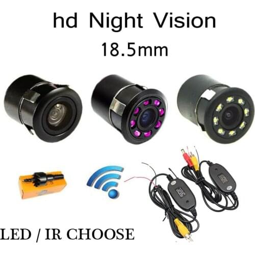 Wireless Universal HD Car Rear View BackUp Rear Parking Camera with 8 IR / LEDLight Infrared Night Vision cam Parking assistance