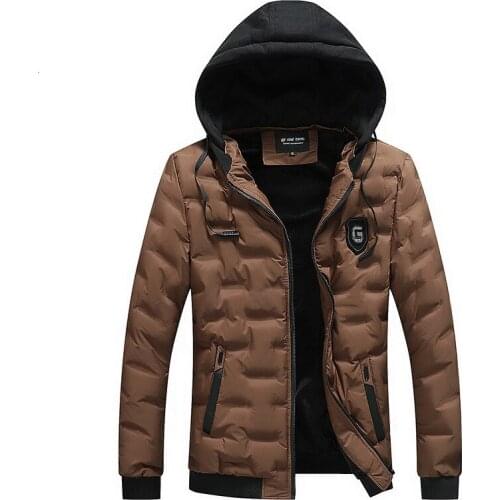 Mens Thickening Cotton-padded Jacket Increase Down Even Hat Keep Warm Cotton Black Hats