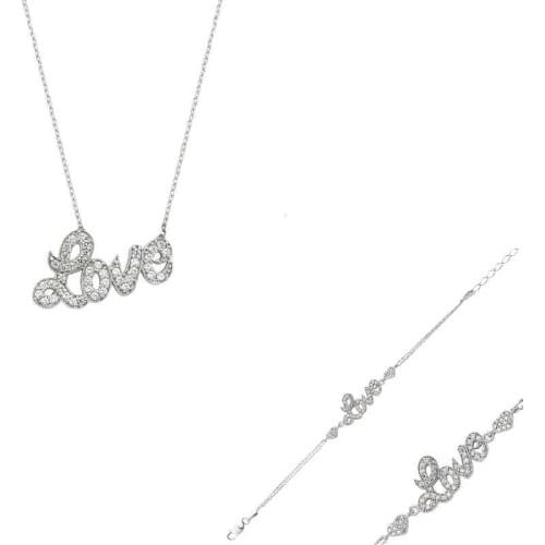 Silver Love Set