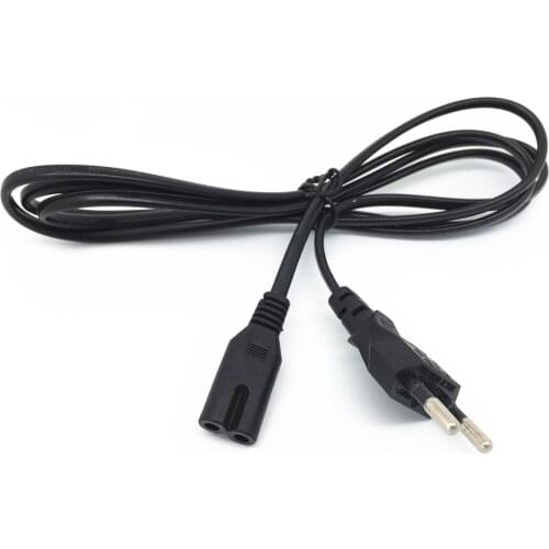 EU/US Plug 2-Prong AC Power Cord Cable Lead FOR Casio Exilim Camera Adapter AD-C50 AD-C50J AD-C50G AD-C51 AD-C51J AD-C51G