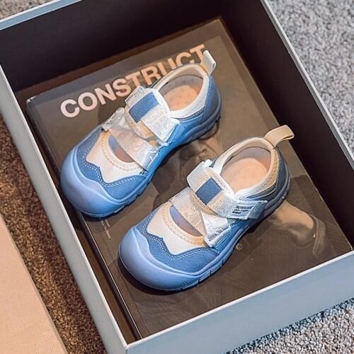 Girls' Sports Shoes 2021 New All-match Shoes Childrens Comfortable Sneakers Boys Casual White Shoes Flats Breathable Hot 27-37