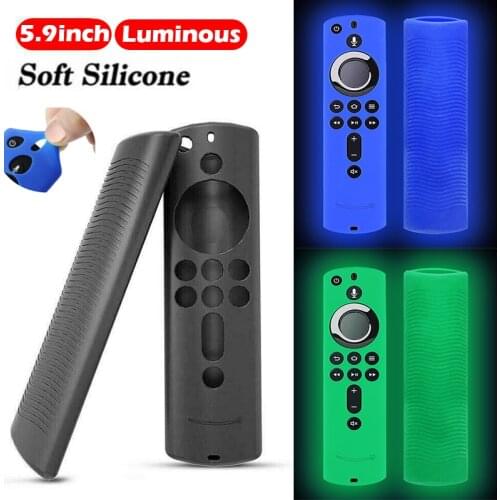 Luminous Silicone Case Shockproof Cover For Fire TV Stick 4K / Fire TV (3rd generation) / Fire TV Cube Voice Remote Control