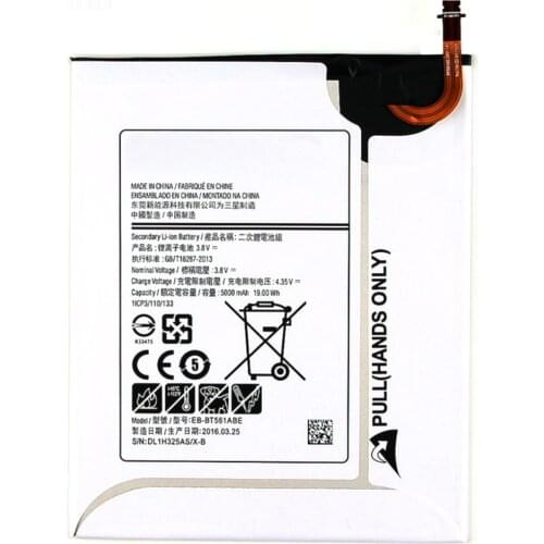 5000mAh High quality Replacement Battery EB-BT561ABE For Samsung GALAXY Tab E T560 T561 SM-T560 tablet batteries+tools