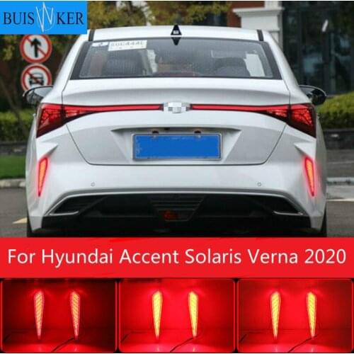 Rear High Mount Stop Lamp 3rd Third Brake Light Rear Additional Brake Light For Hyundai Accent Solaris Verna 2020