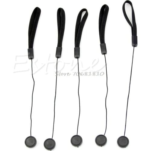 5Pcs Lens Cover Cap Keeper Holder Rope DSLR SLR Camera For Nikon For Canon For Sony For Fuji Drop Shipping