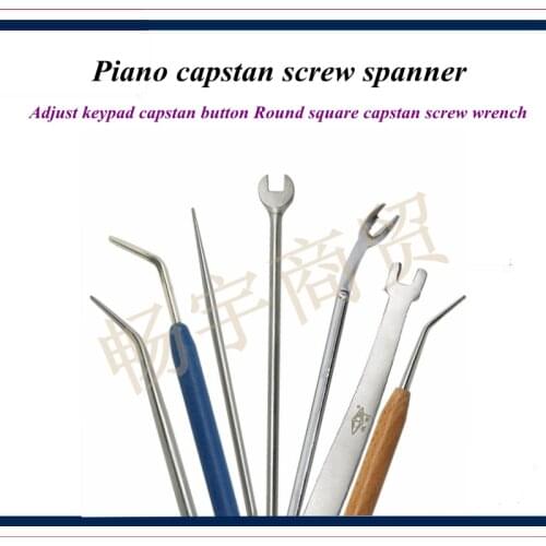 Piano tuning tools accessories - Piano capstan screw spanner , Adjust keypad capstan button wrench - Piano repair tool parts