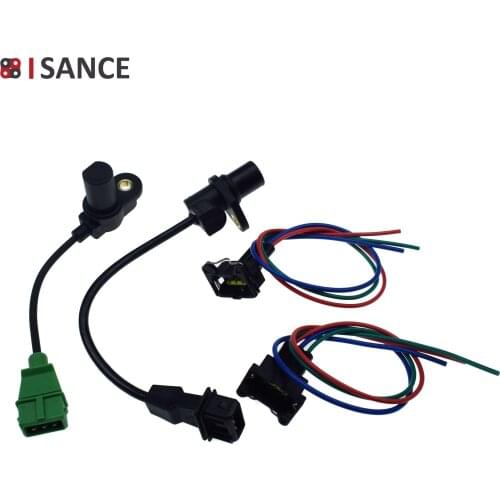 For Hyundai Kia Optima Sportage Santa Fe Sonata Tiburon Tucson Camshaft Crankshaft Postion Sensor Wiring Connector Harness Plug