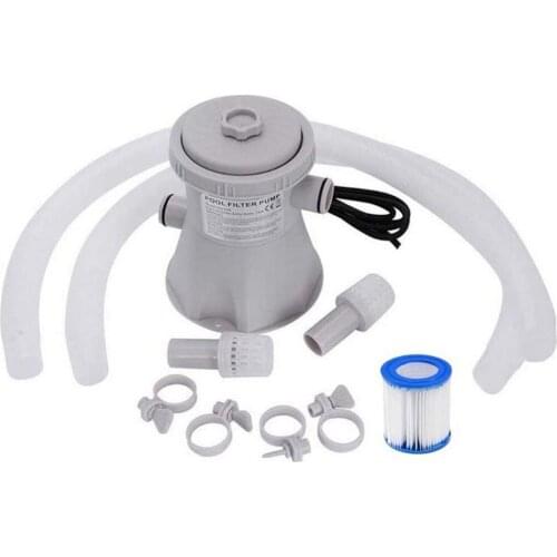 Swimming Pool Electric Filter Pump Large Pool Filter Household Pool Cleaner Removable Filter Core Circulation Pump