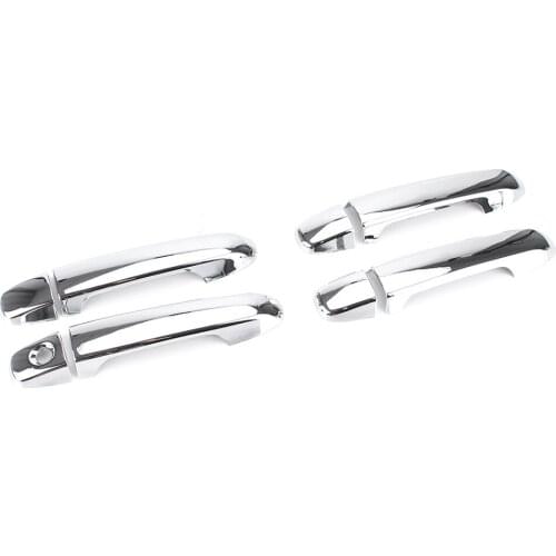 Chrome Auto Car Side Door Handle Covers Trim For Toyota Camry Sedan 2012 2013 2014 2015 2016 2017 Automobile Accessories