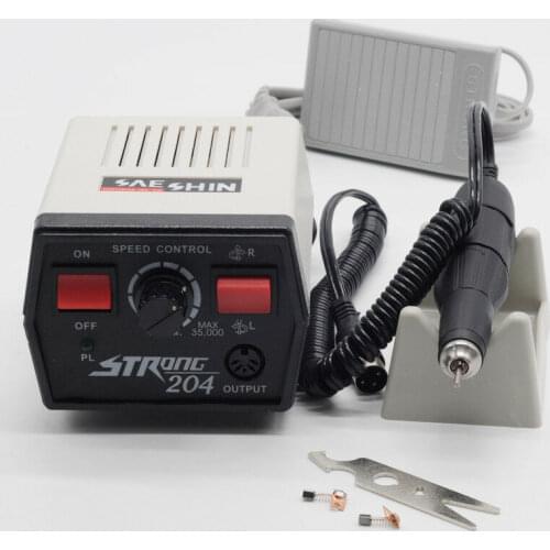 Clinic Item Micromotor Machine Strong 204+102l Handpieces Jewelry Tools 220V For Dentist Lab Supplies