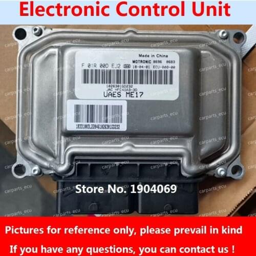 Engine Computer Board F01R00DEJ2 1026301GD232 F01RB0DEJ2 ME17 ECU F01R00DEL3 SX5-3610140 F01RB0DEL3 For JAC/Dongfeng Joyear Car