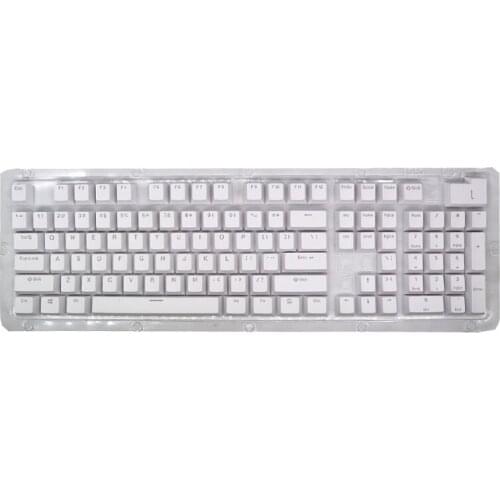 D7YC Double-Shot keycaps for DIY Gaming Mechanical Keyboard, 104pcs Key Cap Covers