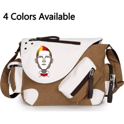 Germany Football Cartoon Stachel Boy Messenger Bag Boys School Bags Students Laptop Soccer Game Bags Mochila Escolar Bolsos