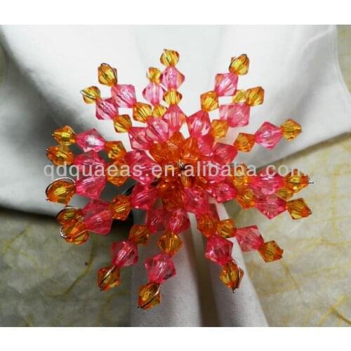 New released beaded wedding napkin ring
