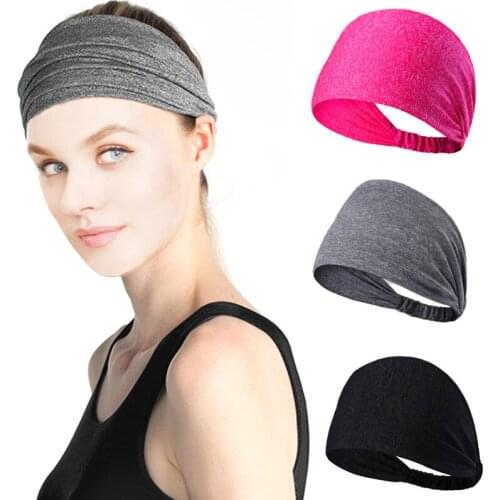 On sale Bohemia BOHO Wide Cotton Stretch Women Headband Headpiece Headwrap Turban Sports Bandage Hair Bands Bandana Fascinator