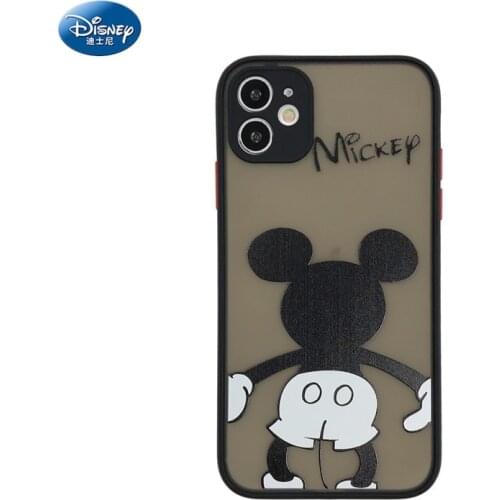 DISNEY 2021 Mickey Minnie Silicone Case for iPhone 11 Pro Xs Max iPhone 12 7 8 Plus Official Liquid Silicon 360 Full Cover