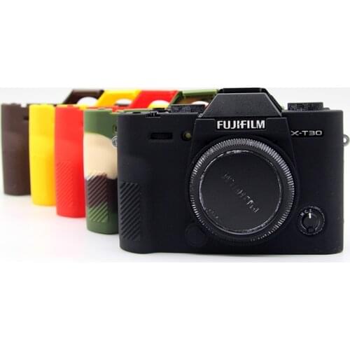 Camera Silicone Case Cover Protector for Fujifilm Fuji X-T30 XT30 Canon G7X mark 3 G7X III G7X3 Protective Body Cover Case Skin