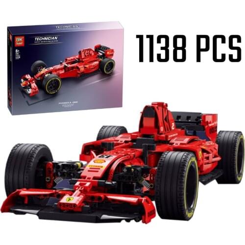 Super 18K K95 High-tech Series Formula F1 Remote Control Car Model Building Blocks Bricks Kids Christmas Toys Birthday Gift