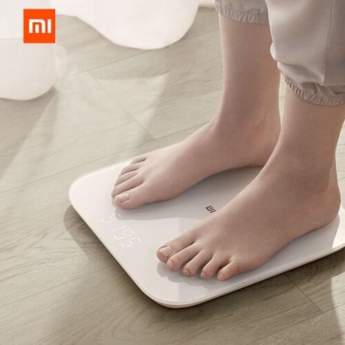 XIAOMI MIJIA Mi Smart weight Scale 2 electronic Digital Bathroom floor scales body weight LED screen Bluetooth Mifit APP 150kg