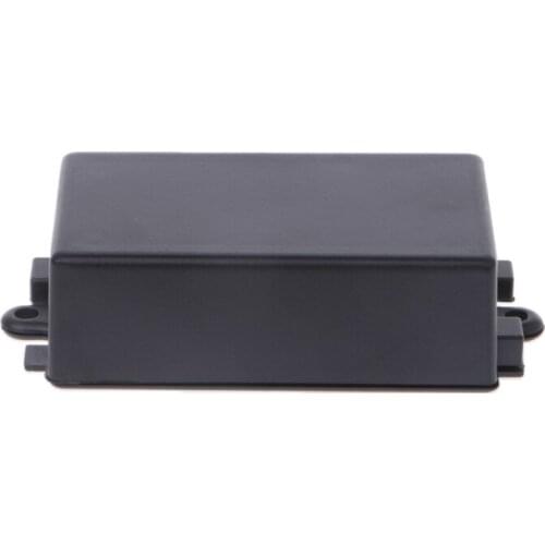 Waterproof Plastic Electronic Enclosure Project Box Black 65x38x22mm Connector