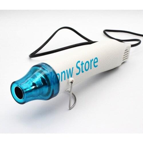 1pc Hot air gun thermal shrinkage sheet rubber stamp clay powder works for convex relief hair dryer DIY