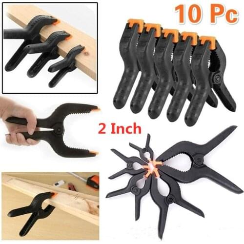 10Pcs 2 Inch Carpenter Fixed Clip Woodworking Tool Photography Background Cloth Strong Spring Clip