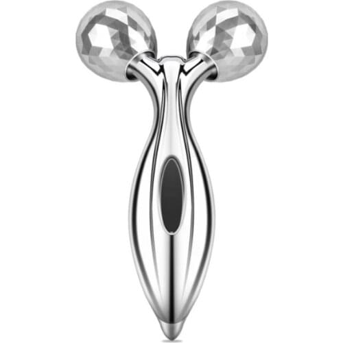 3D Roller Massager Leg Abdomen Neck Buttocks Facial Massage 360 Rotate Face Lift Roller Tightening Skin Care Tools Body Slimming