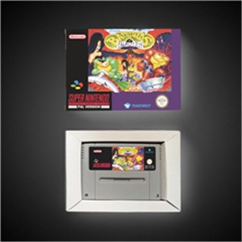 Battletoads in Battlemaniacs - EUR Version Action Game Card with Retail Box