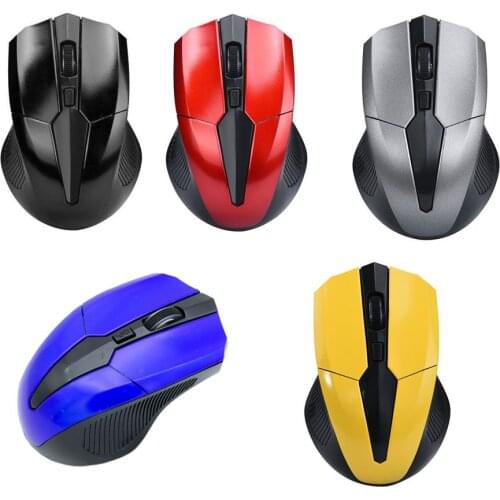 2.4G Wireless Mouse Portable Optical 4 Buttons 2000 DPI Ergonomic Mice for Computer PC Laptop