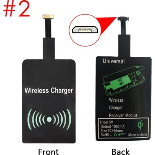 QI Wireless Charging Charger Receiver Module Pad for Micro-USB Universal Mobile Wireless Charger DJA88