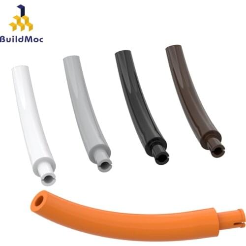 BuildMOC 40378 Dinosaur tail/middle part of neck with pins For Building Blocks Parts DIY Constructio Bricks Kids Toys