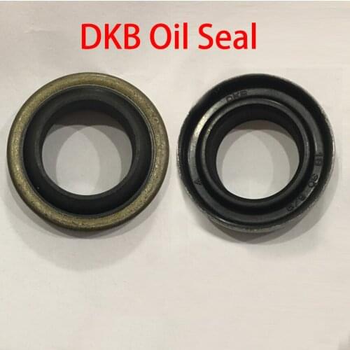 DKB 22*34*6/9 22x34x6/9 25*37*6/9 25x37x6/9 NBR Rubber U Rotary Hydraulic Cylinder Iron Shell Dust Proof Wiper Gasket Oil Seal
