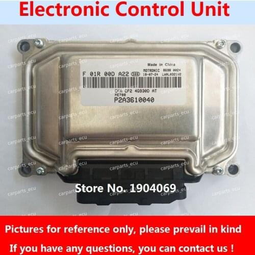 F01R00DA22 F01RB0DA22 P2A3610040 ME7 ECU Electronic Control Unit F01R00DY80 F01RB0DY80 3612100-D0316 For Changfeng/Cheetah