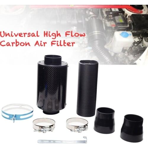 Air Filter Induction Kit Car Cold High Flow Ducting Intake Admission Bent Stretch Tube Intake Induction Pipe Hose Kit Universal