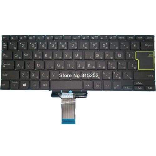 Laptop Keyboard For ASUS S433EA S433EQ S433FA S433IA Without Frame Black Japanese JP