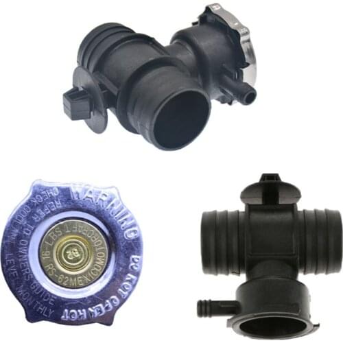 Coolant Radiator Tank Cap Sealing Four-way connector For Chrysler Dodge