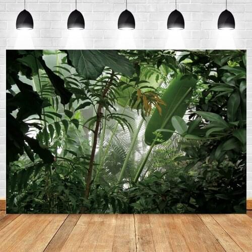 Yeele Summer Tropical Jungle Green Leaves Nature Scenery Photography Backdrops Vinyl Photographic Background For Photo Studio