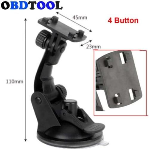 4 Claw Suction Cup Holder Cradle Bracket Mount for GPS DVR Car Camera Sport DV Mount Holder 4 Button Sucker Bracket 110mm High
