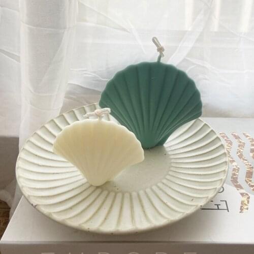 New Shell Scallop Candle Mold Korean Home Decoration Props Candle Mold Plastic Mold Candle Making Kit Soap Molds