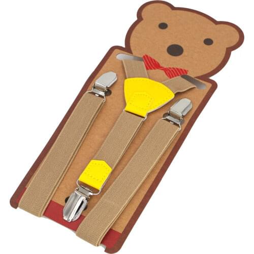 2019 new boy suspenders kids braces 3clips baby tirantes Elastic bretelles belts student suspensorio European environmental